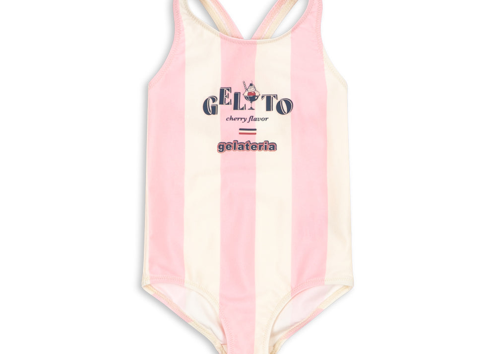 Konges Sløjd A/S SWIMSUITS candy rose stripe