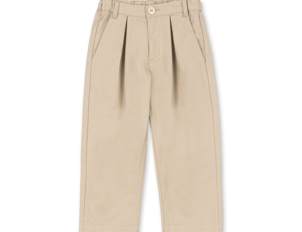 Konges Sløjd A/S WOVEN PANTS oxford tan