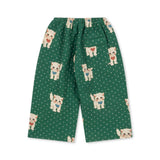 Konges Sløjd A/S WOVEN PANTS dot miao verde