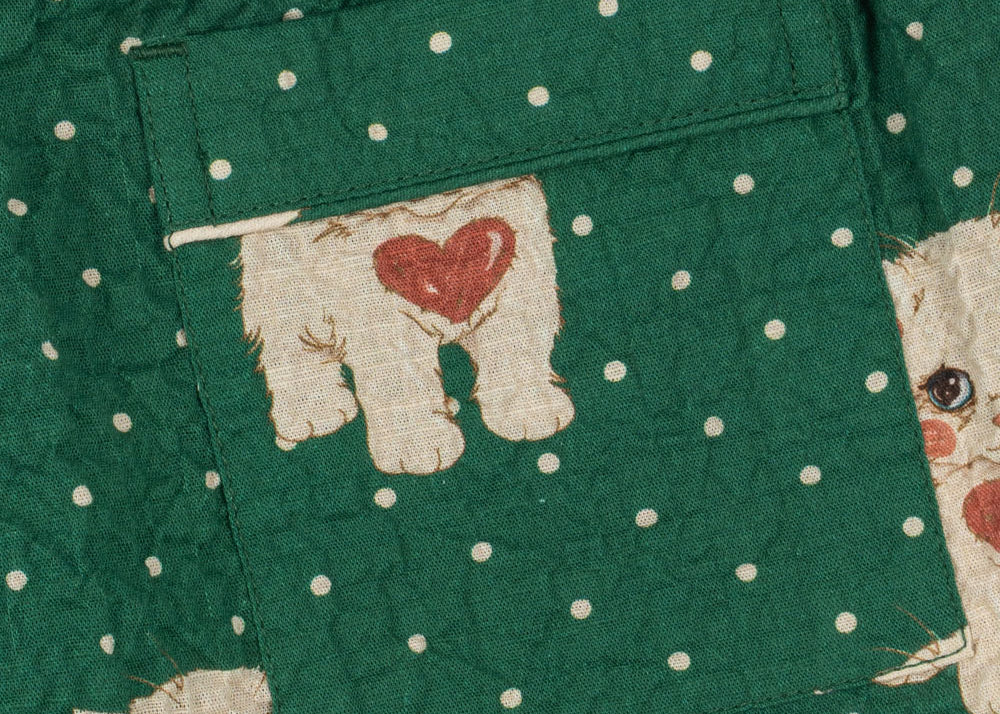 Konges Sløjd A/S WOVEN PANTS dot miao verde