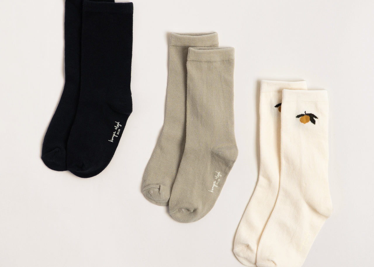 Konges Sløjd A/S SOCKS lemon mix