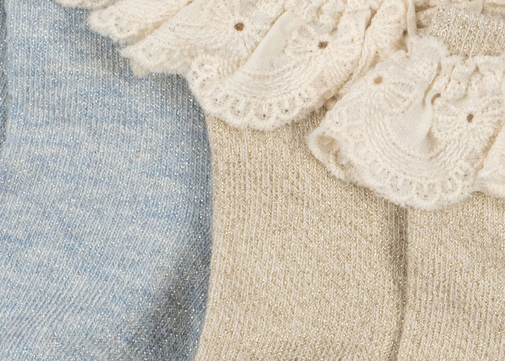 Konges Sløjd A/S SOCKS pearl blue