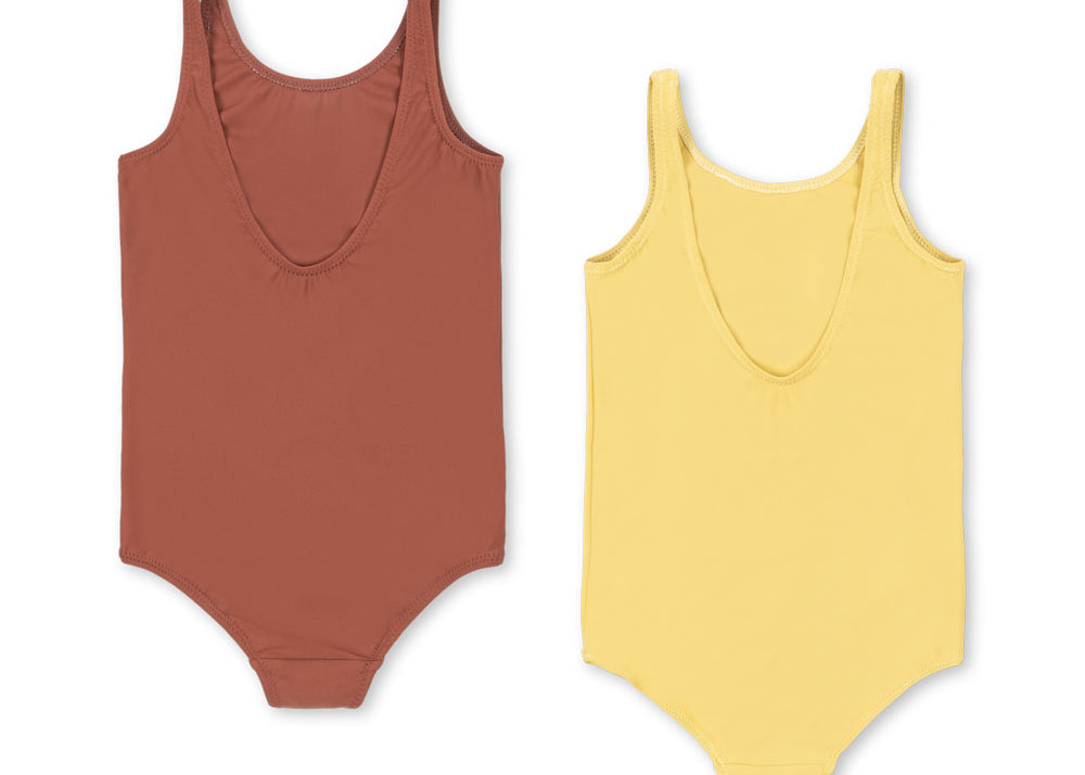 Konges Sløjd A/S SWIMSUITS pampas/mahogany