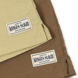Konges Sløjd A/S WOVEN SHORTS & BLOOMERS pale olive green/ermine