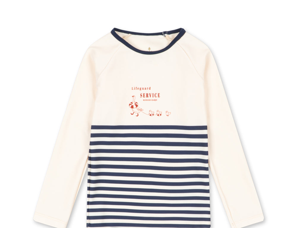 Konges Sløjd A/S UV SWIMBLOUSES marin stripe