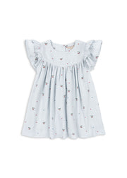 Konges Sløjd A/S WOVEN DRESSES cherry blue coeur