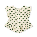 Konges Sløjd A/S WOVEN SHORT SLEEVE SHIRTS amour verde