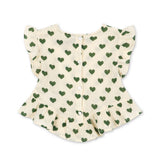 Konges Sløjd A/S WOVEN SHORT SLEEVE SHIRTS amour verde