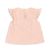 Konges Sløjd A/S WOVEN SHORT SLEEVE SHIRTS amour stripe