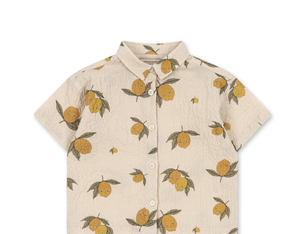 Konges Sløjd A/S WOVEN SHORT SLEEVE SHIRTS sweet and sour