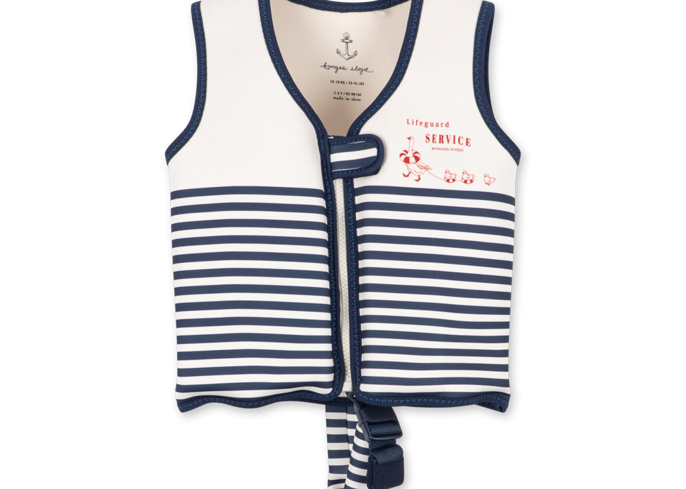Konges Sløjd A/S FLOAT VEST & BELTS marin stripe
