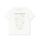 Konges Sløjd A/S JERSEY T-SHIRTS off white/fine dining