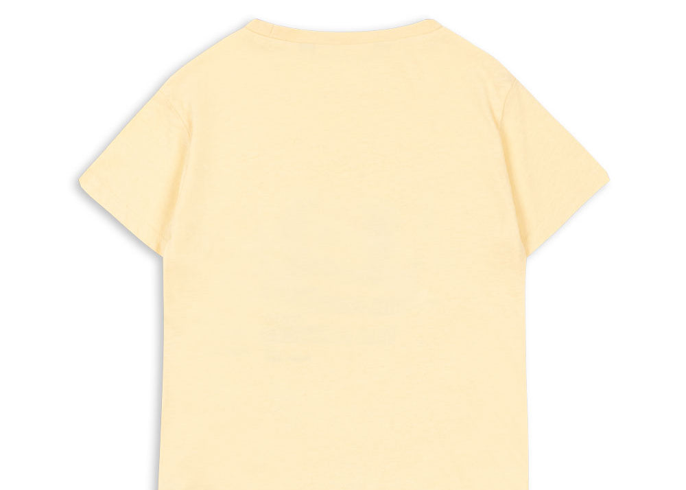 Konges Sløjd A/S JERSEY T-SHIRTS banana crepe