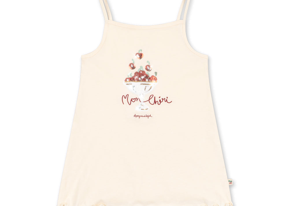 Konges Sløjd A/S JERSEY DRESSES ecru