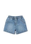 Konges Sløjd A/S WOVEN SHORTS & BLOOMERS denim blue