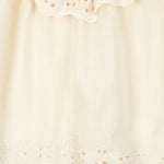 Konges Sløjd A/S WOVEN SHORT SLEEVE SHIRTS antique white