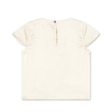 Konges Sløjd A/S WOVEN SHORT SLEEVE SHIRTS buttercream