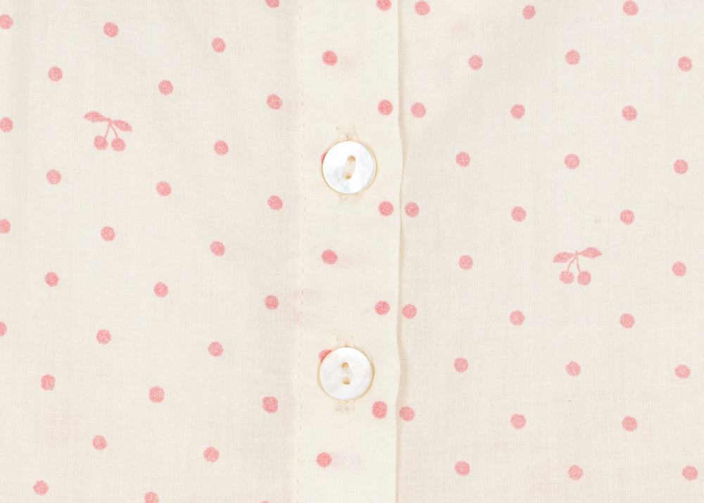 Konges Sløjd A/S WOVEN SHORT SLEEVE SHIRTS cherry dot