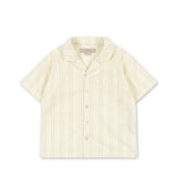 Konges Sløjd A/S WOVEN SHORT SLEEVE SHIRTS cloud stripe