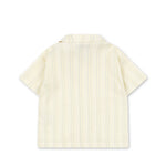 Konges Sløjd A/S WOVEN SHORT SLEEVE SHIRTS cloud stripe