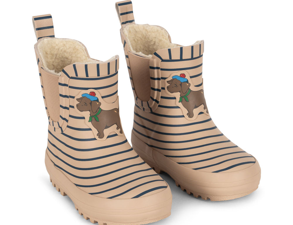 Konges Sløjd A/S RUBBER BOOTS stripe la mer
