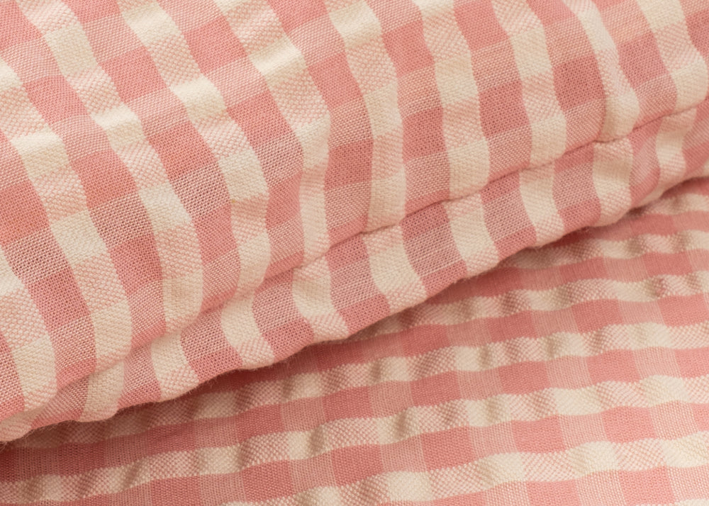 Konges Sløjd A/S BABY BEDDING powder pink check