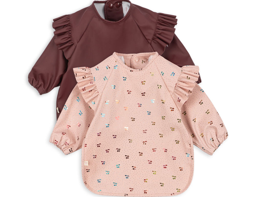 Konges Sløjd A/S DINNER BIBS cherry glitter