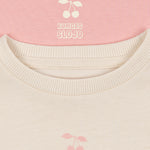 Konges Sløjd A/S JERSEY BLOUSES pink dolphin/antique white