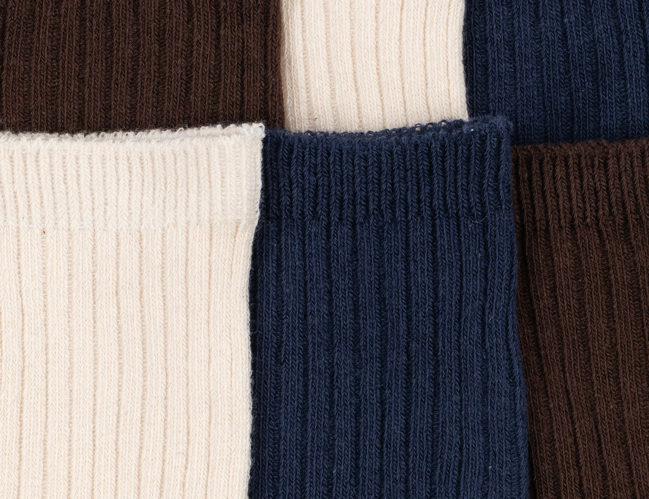 Konges Sløjd A/S SOCKS chocolate brown/total eclipse