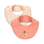 Konges Sløjd A/S BIBS coeur lantana/teddy coeur