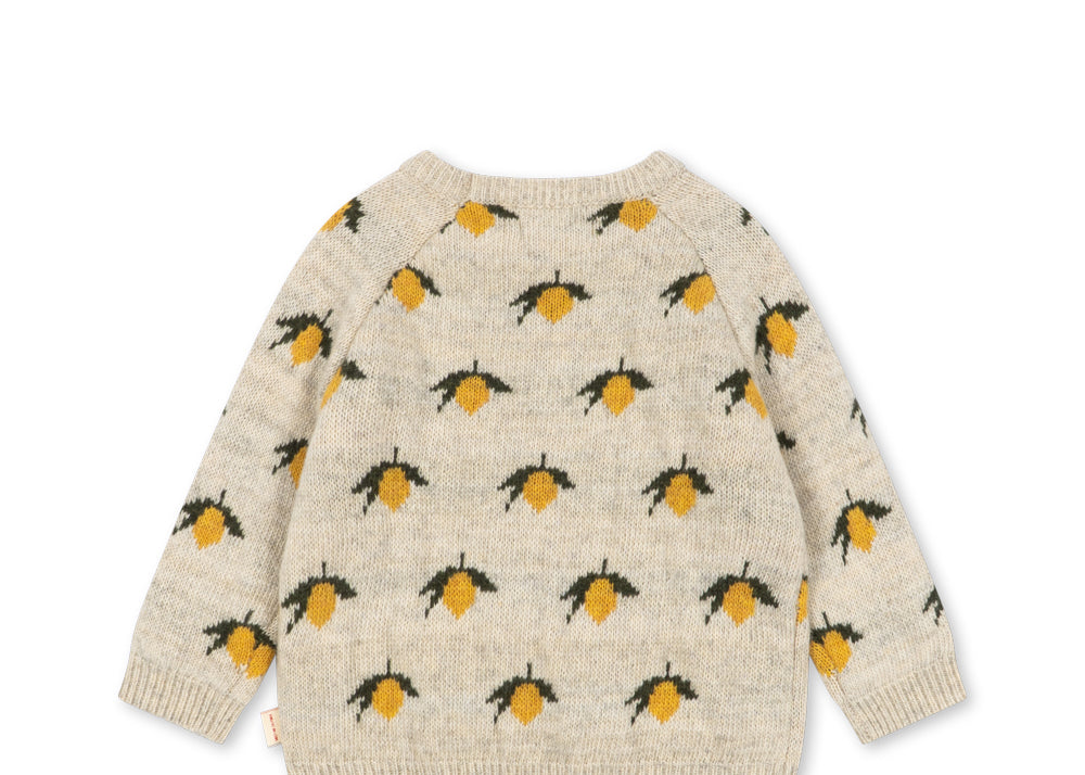 Konges Sløjd A/S KNITTED BLOUSES & VESTS lemon.