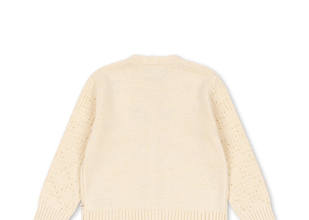 Konges Sløjd A/S KNITTED CARDIGANS buttercream