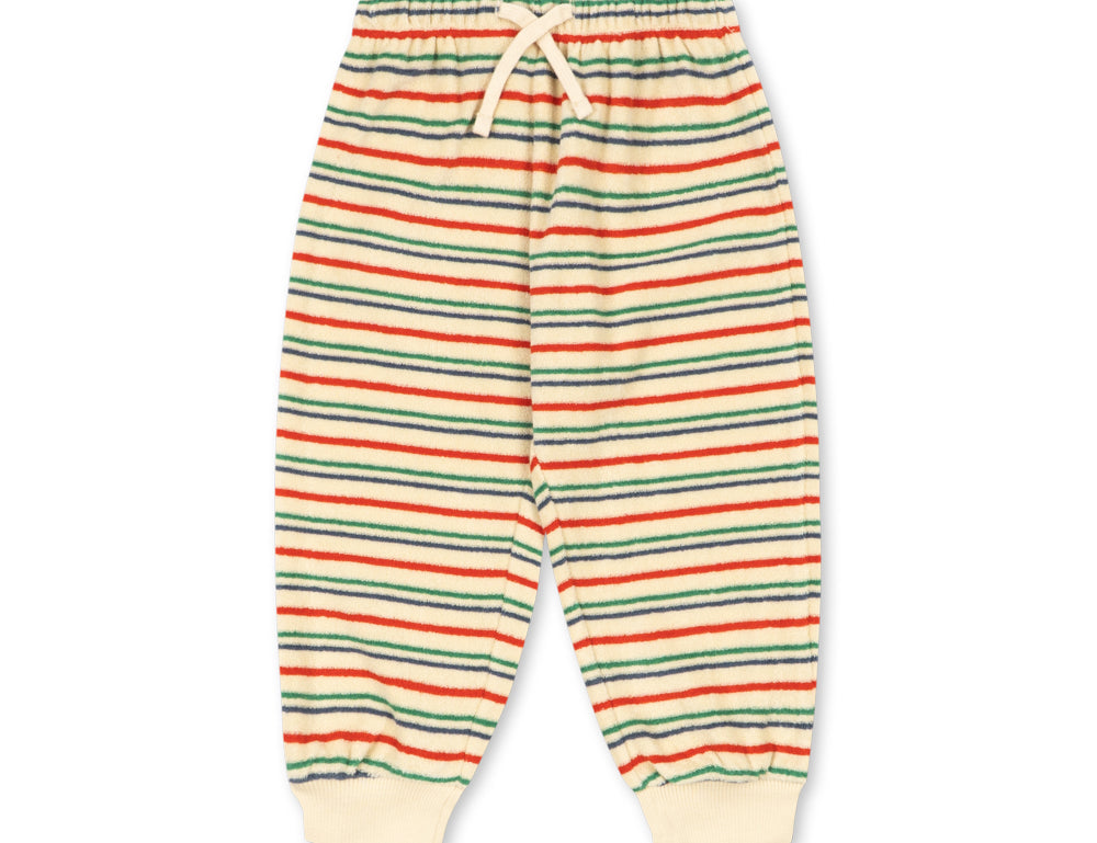 Konges Sløjd A/S JERSEY PANTS kick stripe