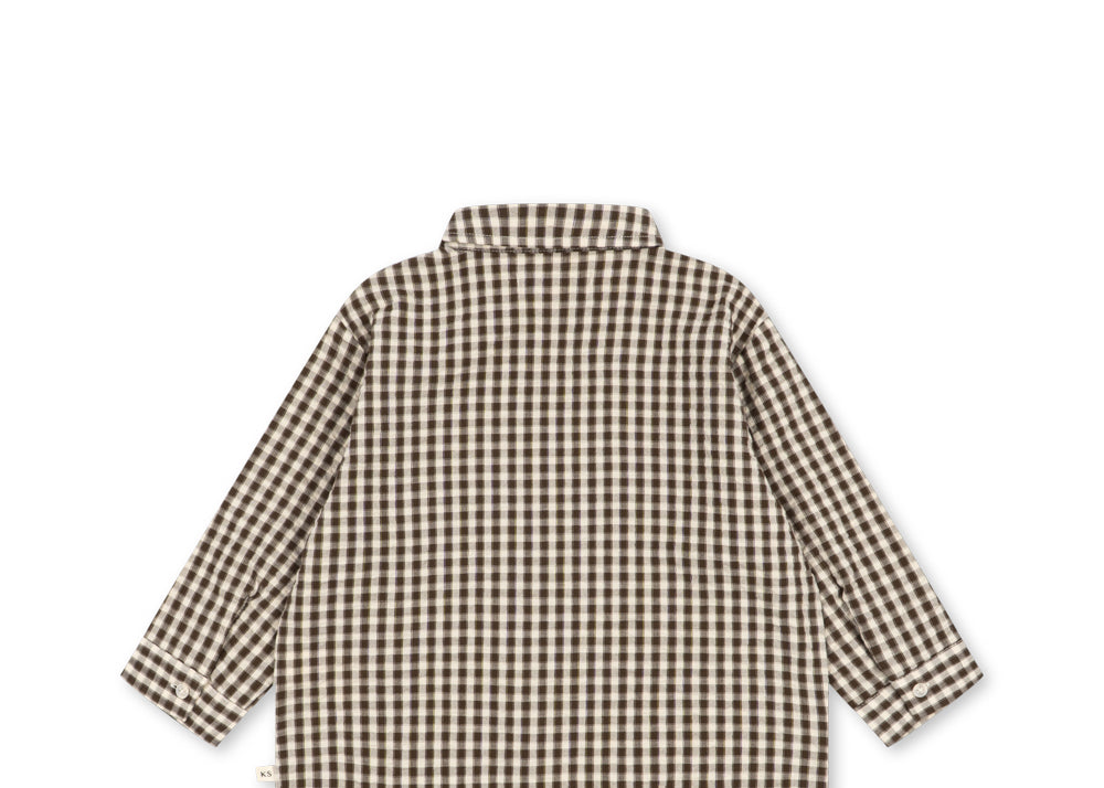 Konges Sløjd A/S WOVEN SHIRTS choco check