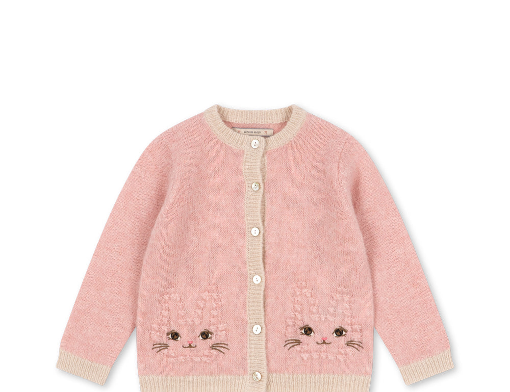 Konges Sløjd A/S KNITTED CARDIGANS silver pink