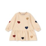 Konges Sløjd A/S JERSEY DRESSES bon coeur coloré
