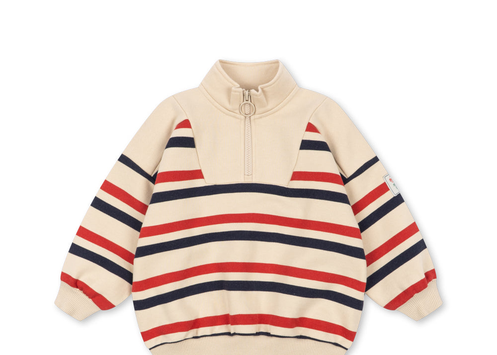 Konges Sløjd A/S JERSEY BLOUSES tangerine stripe