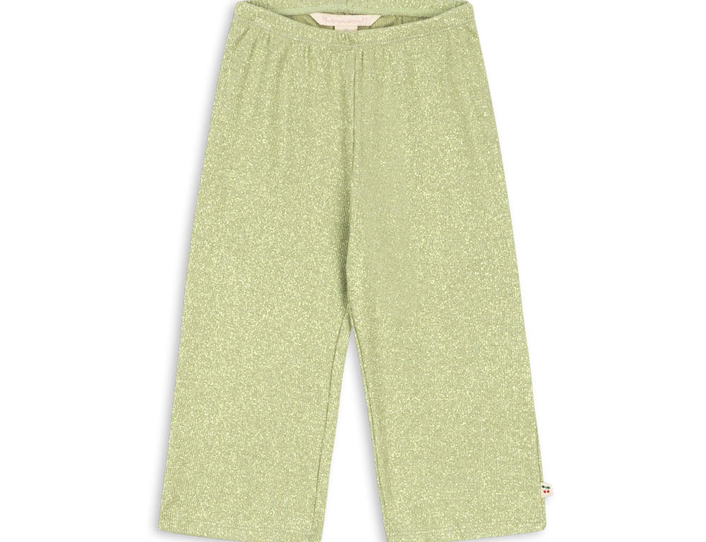 Konges Sløjd A/S JERSEY PANTS leek green