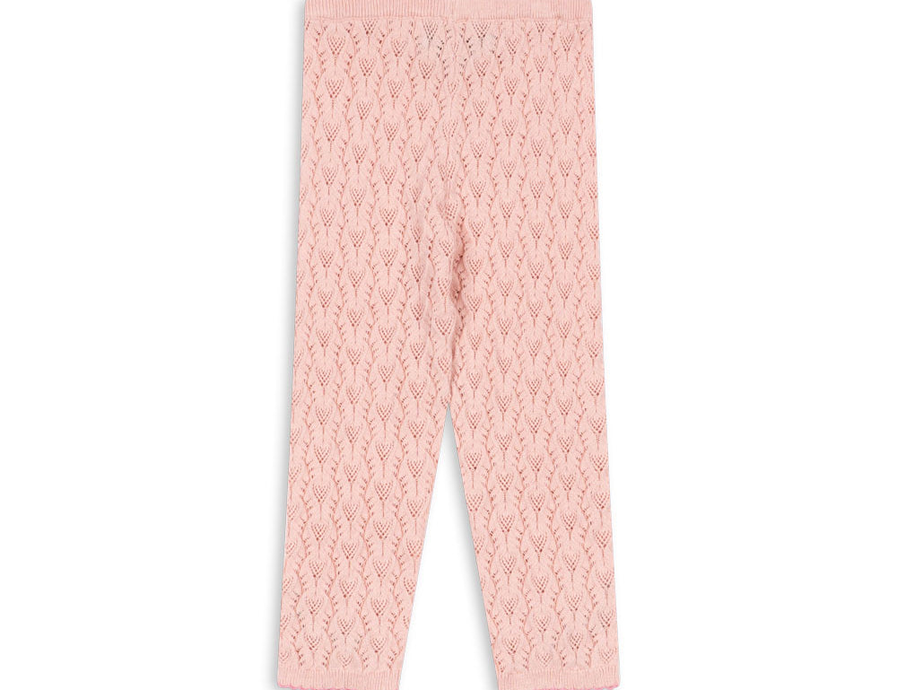 Konges Sløjd A/S KNITTED PANTS chintz rose