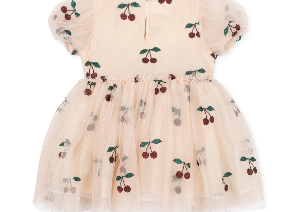Konges Sløjd A/S WOVEN DRESSES ma grande cerise glitter