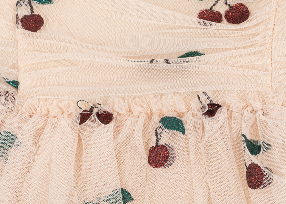 Konges Sløjd A/S WOVEN DRESSES ma grande cerise glitter