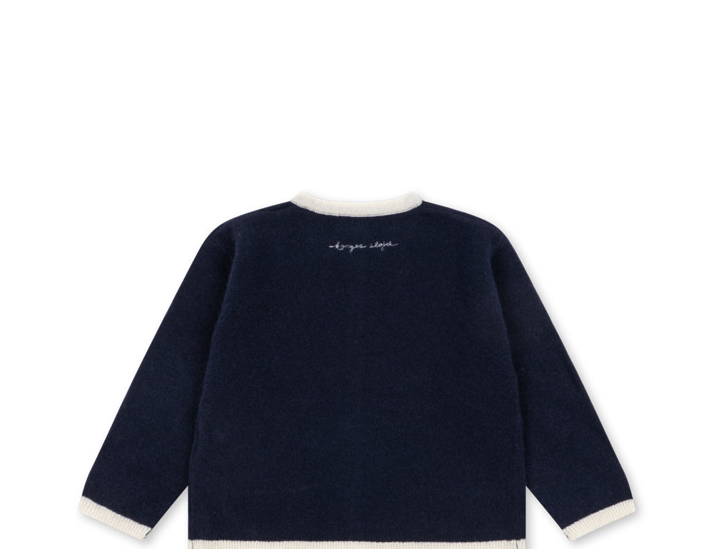 Konges Sløjd A/S KNITTED CARDIGANS navy blazer