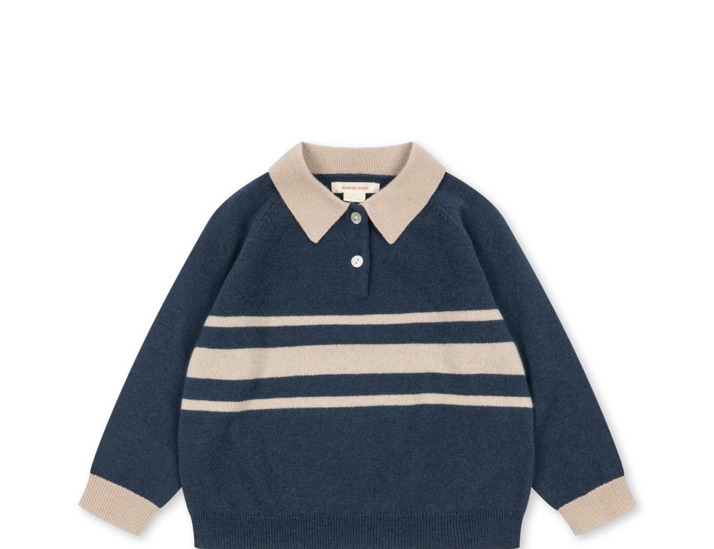 Konges Sløjd A/S KNITTED BLOUSES & VESTS dark blue stripe