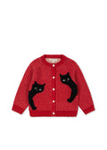 Konges Sløjd A/S KNITTED CARDIGANS cat rouge