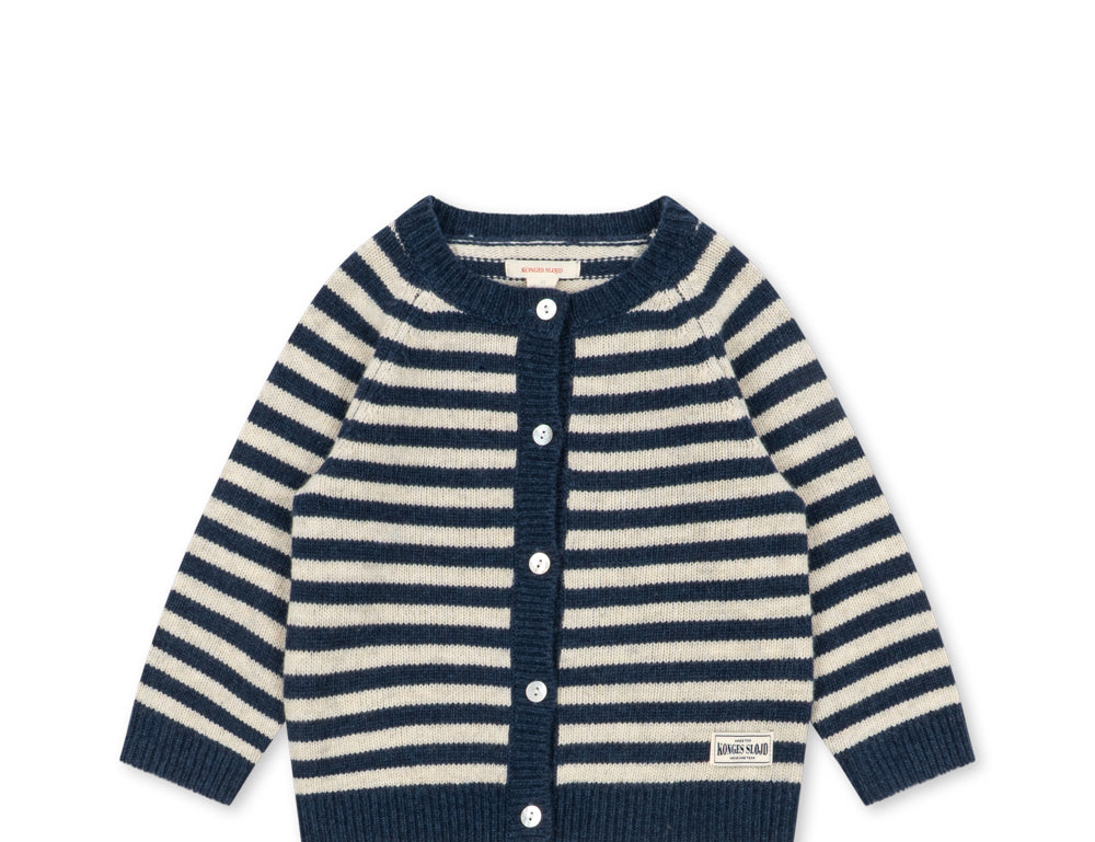 Konges Sløjd A/S KNITTED CARDIGANS blue stripe