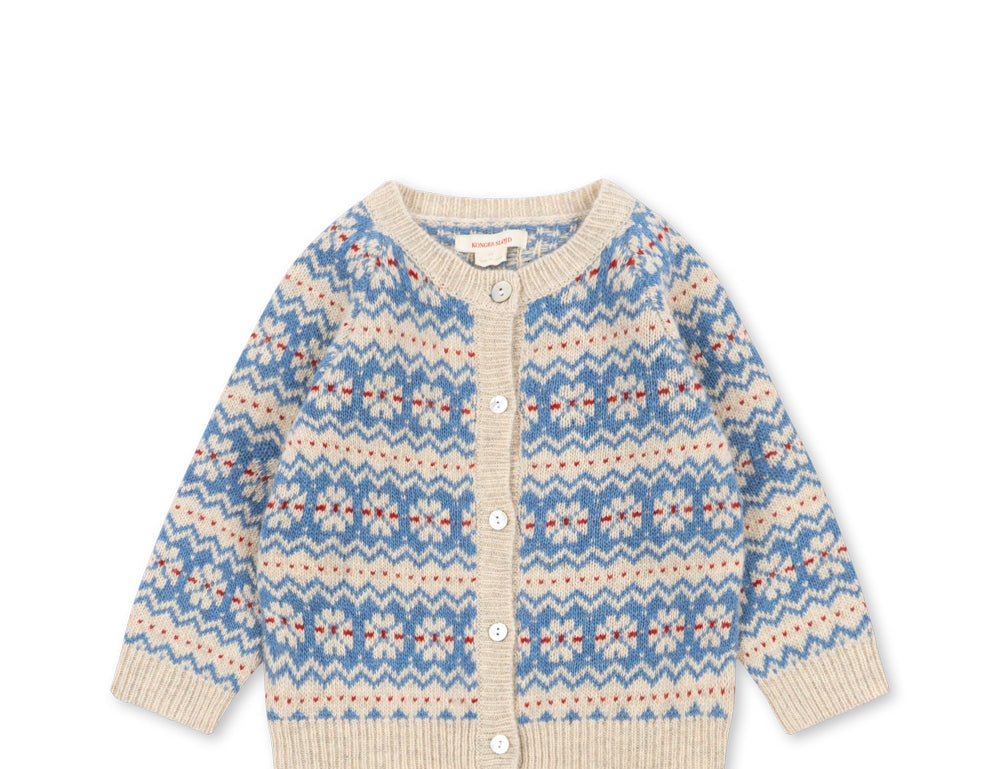 Konges Sløjd A/S KNITTED CARDIGANS blue multi