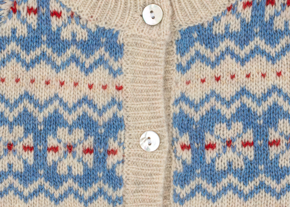 Konges Sløjd A/S KNITTED CARDIGANS blue multi