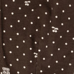 Konges Sløjd A/S WOVEN PANTS cherry dot chocolate