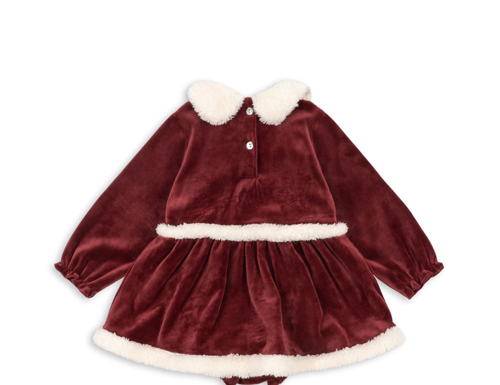 Konges Sløjd A/S JERSEY DRESSES red dahlia