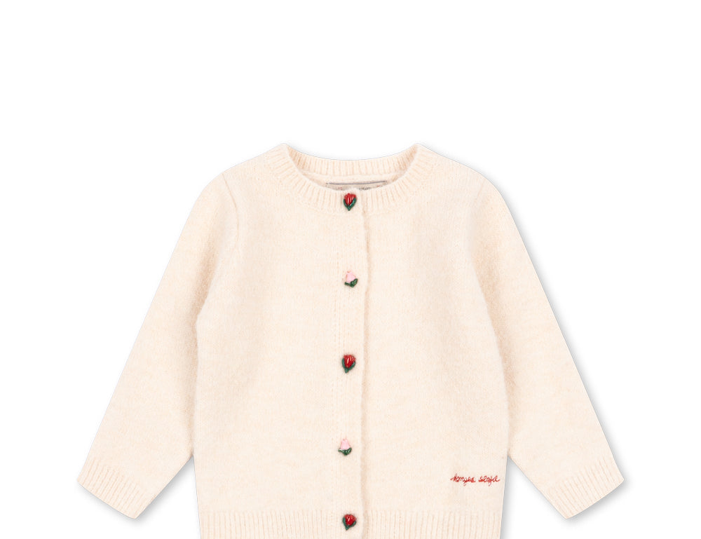 Konges Sløjd A/S KNITTED CARDIGANS buttercream